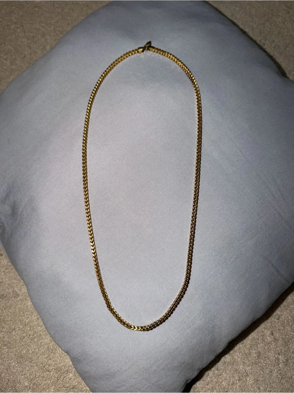 GoldGods 28inch Box Franco 18k Gold 4mm Chain